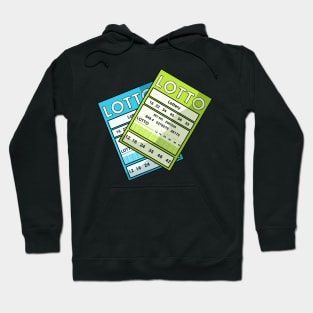 Lottery Ticket Win Winner Hoodie